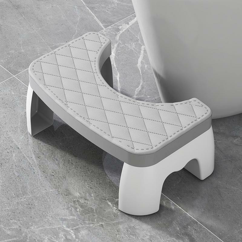 1pc Toilet Potty Stool For Duty Plastic Portable Squatting Poop Foot Stool Bathroom Non-Slip Toilet Assistance Step Stool