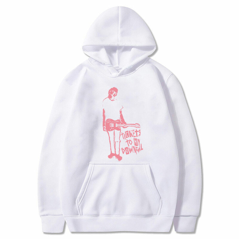 Rapper Mgk Machinegeweer Kelly Ik Verkoop Kaartjes Voor Mijn Ondergang Grafische Print Hoodie Mannen Hiphop Rock Oversized Sweatshirt