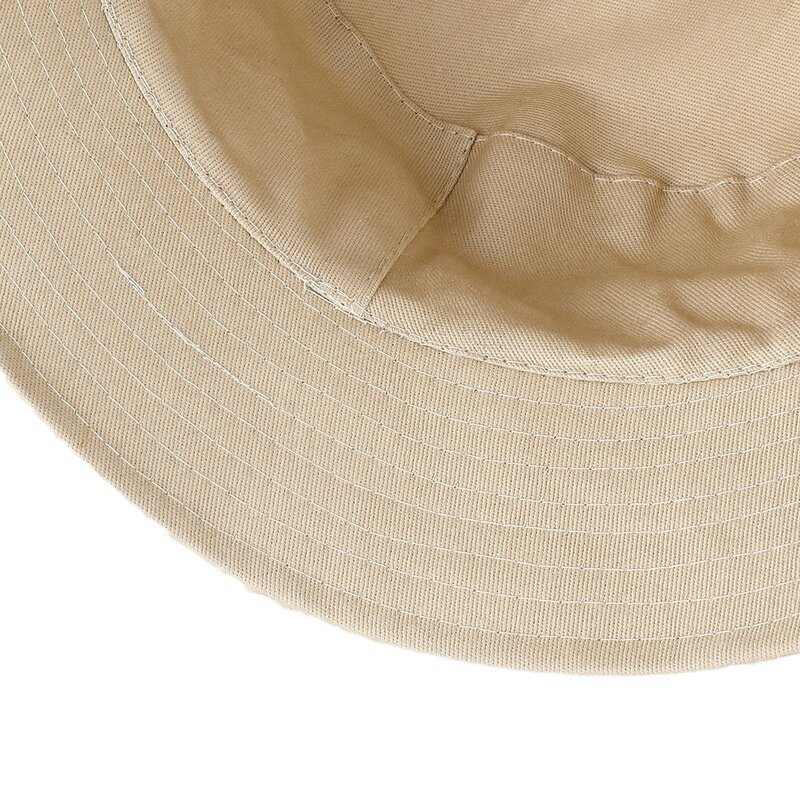 Dupla face Wearable Fisherman Hat, Retro Sunscreen Sunshade Cap, Simples Basin Hat, Outdoor Sun Hat, Shopping Bucket Cap, Moda