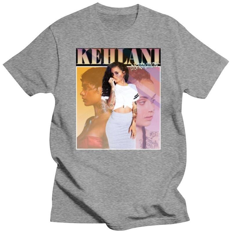 New black short sleeve men top Inspired By KEHLANI DISTRACTION T-shirt Merch Tour Limited Vintage Rare 1rw unisex tee-shirt