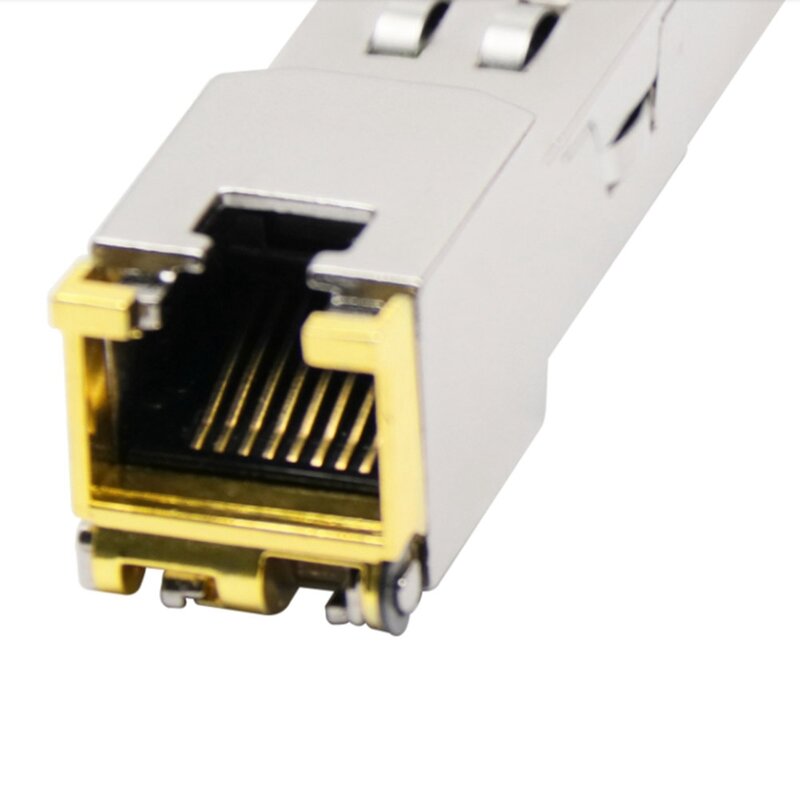Módulo Gigabit RJ45 SFP 10/100/1000Mbps SFP cobre RJ45 SFP transceptor Gigabit interruptor Ethernet