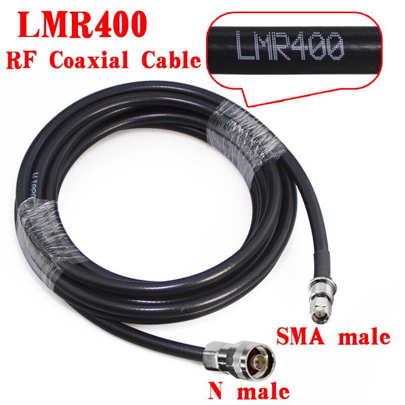 Per amplificatore cellulare 4G LTE ripetitore di segnale telefonico RP-SMA maschio a N femmina cavo LMR400 50 ohm RF coassiale estensione Jumper Pigtail