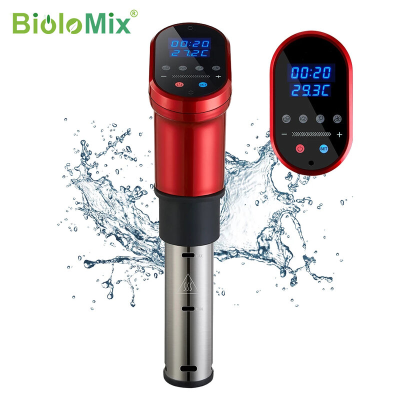 BioloMix 3rd Generation Smart Wifi Steuer Sous Vide Herd 1200W Immersion Zirkulator Vakuum Heizung Genaue Temperatur