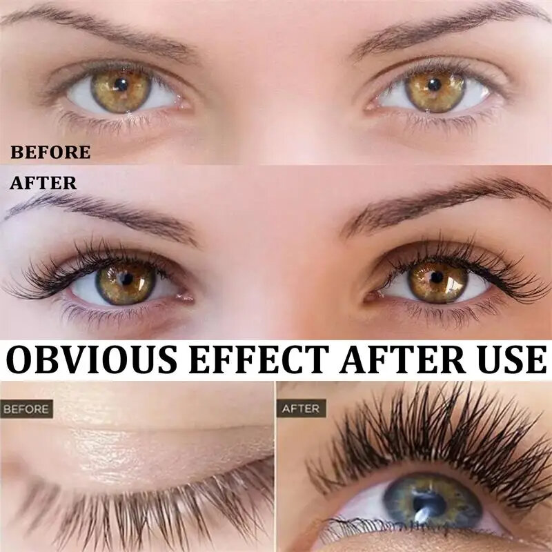 Fast Eyelash Growth Serum 7 Days Natural Eyelash Enhancer Longer Fuller Thicker Lashes Treatment Products Eye Care Makeup