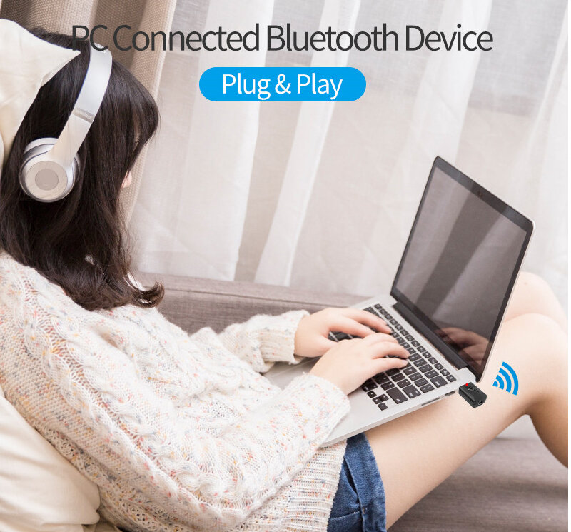 Dongle USB y AUX Bluetooth 3,5, receptor de Audio, transmisor, adaptador de música para PC, Mp3, altavoz, TV, auricular inalámbrico, Radio de coche, 5,3mm
