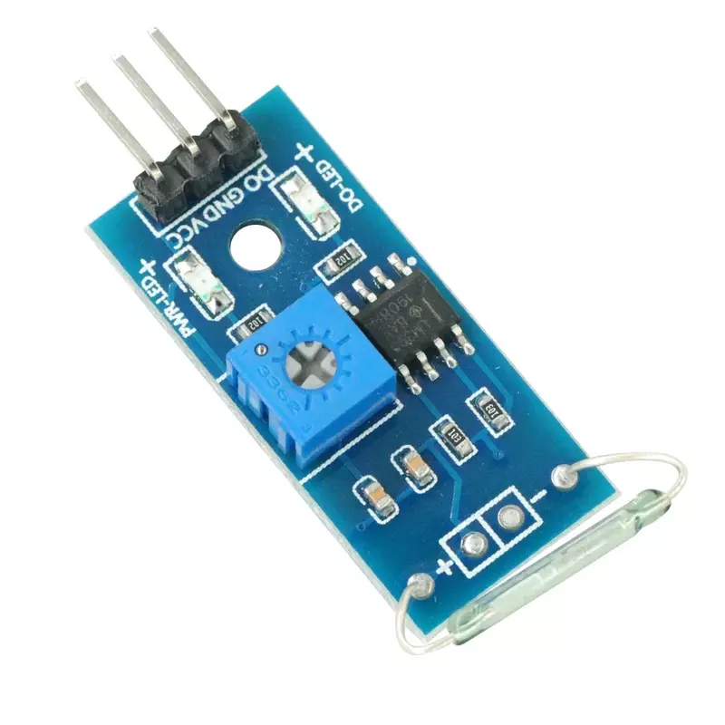 Módulo de Sensor de lengüeta LM393, módulo de magnetrón, interruptor de lengüeta para Arduino Diy