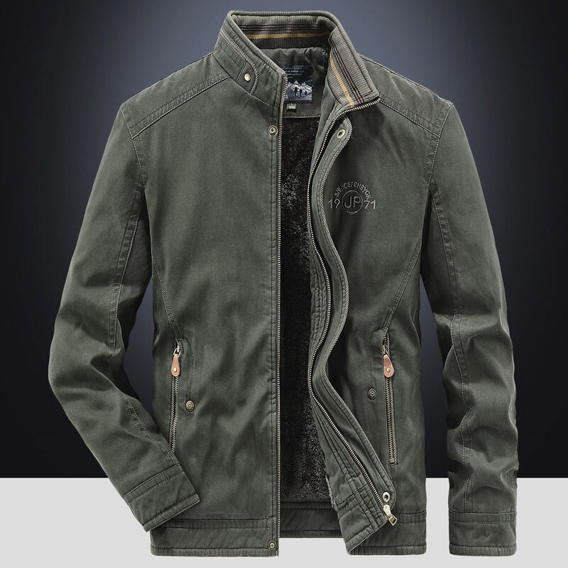 Куртка-бомбер Winte Мужская, модная ветровка, одежда для работы и отдыха на природе, теплое тактическое пальто на заказ