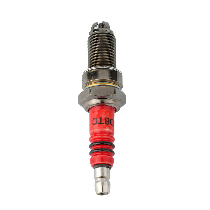 1pcs Brand New Durable Stock High Quality Scooter Spark Plug Four-wheel Drive Motorcycle 1pcs Red 76 X 19 X 12 Mm