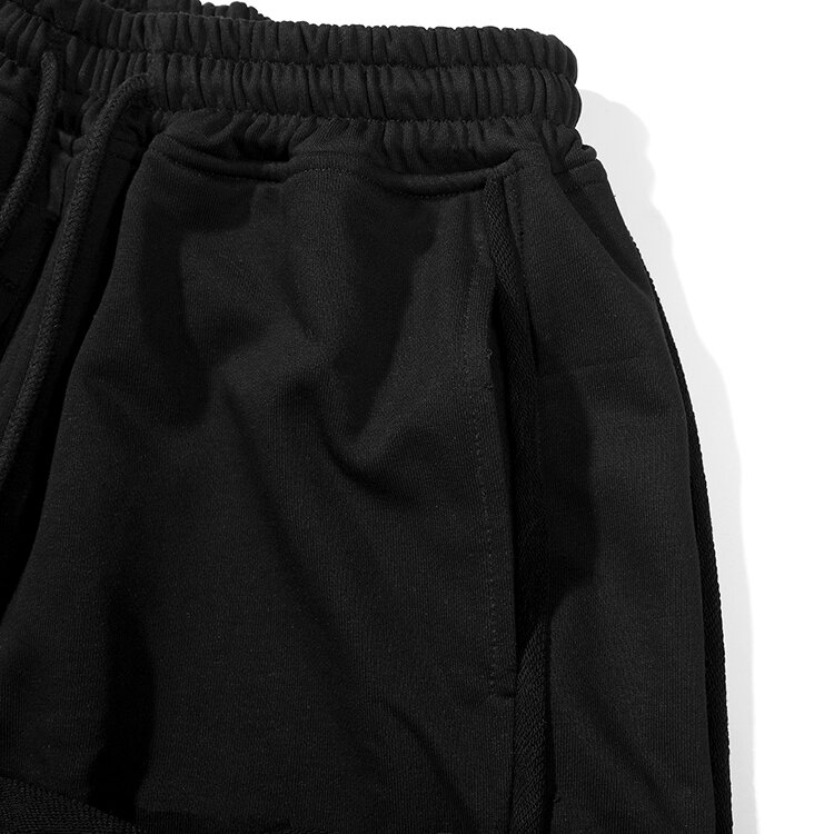 Pantalones cortos deportivos informales con bolsillos tridimensionales, ropa Harajuku con bolsillo grande, verano, Unisex