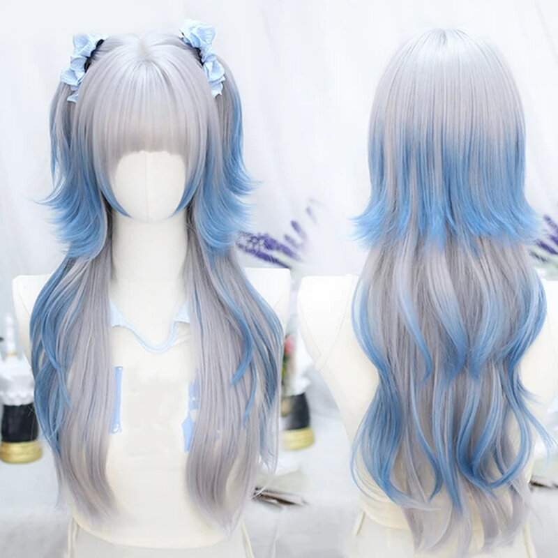 Lolita Synthetic Wig Long Hair Natural Roll Girl Party Everyday Wear