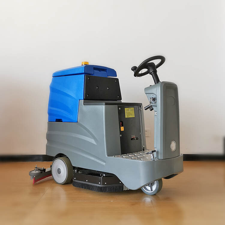 Lavasciuga pavimenti rotante e lucidatrice spazzatrice elettrica automatica