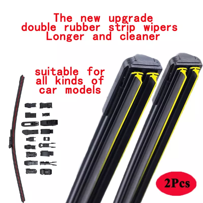 For Mercedes Benz C Class W204 2009 2010 2011 2012 Front Windscreen Windshield Wipers Car Accessories Stickers Car Wiper Blade