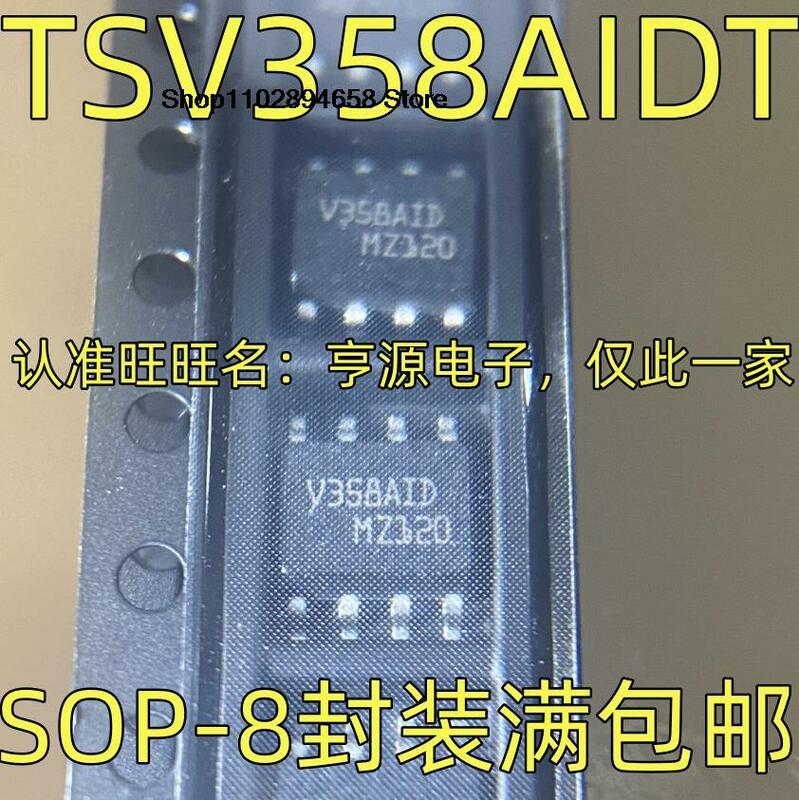 5PCS   TSV358AIDT  SOP-8 V358AID