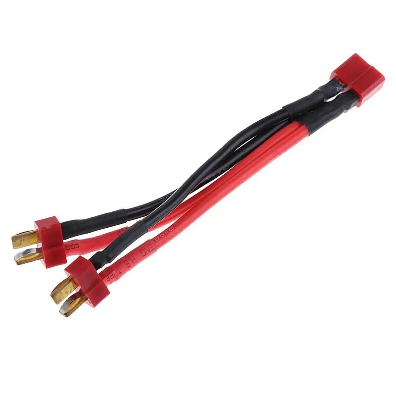 1PC Dual Extension Parallel Battery Connector Cable for RC