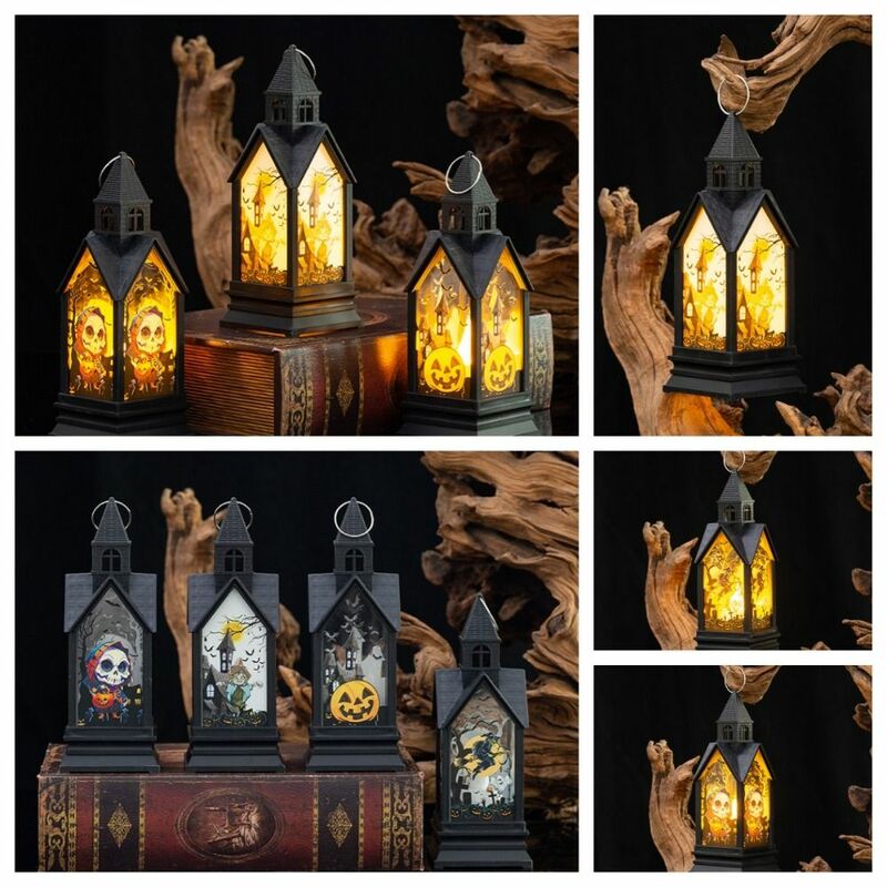Подвесной фонарь на Хэллоуин, портативная тыква, ведьма, Хэллоуин, портативный фонарь, фотовспышка, реквизит