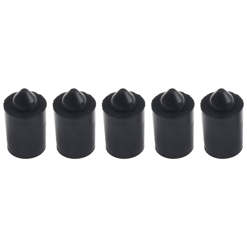 5Pcs Car Trunk Lid Protector Rubber Buffer Hood Bumper Buffer For Nissan Apply To Luggage Compartment Lid Black Rubber Clips