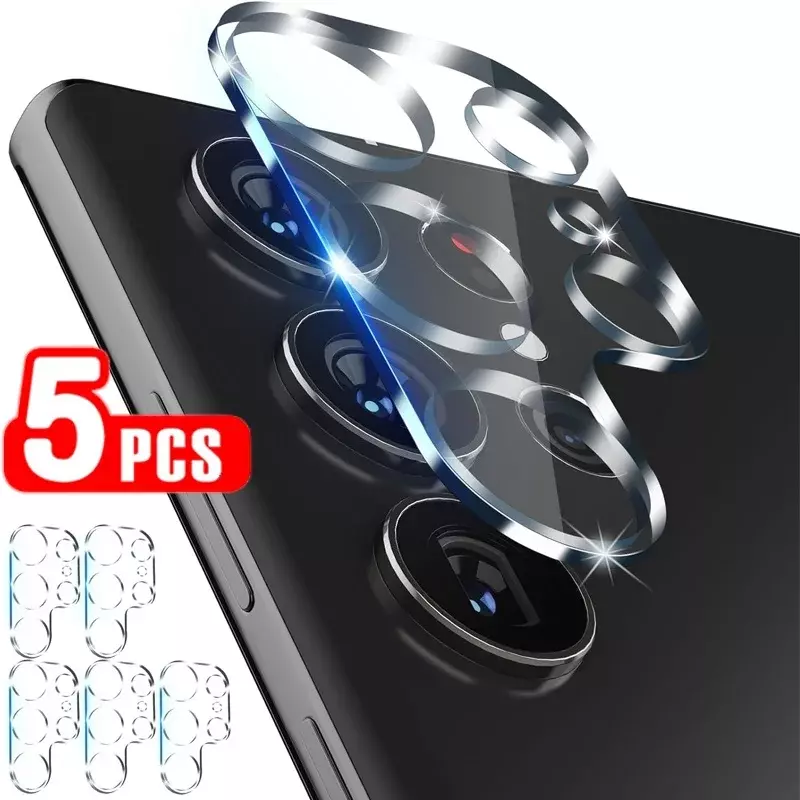 9H Camera Lens Protector For Samsung Galaxy S24 S23 S22 S21 Ultra S23FE Lens Cover Tempered Glass for Samsung S23 S24Ultra