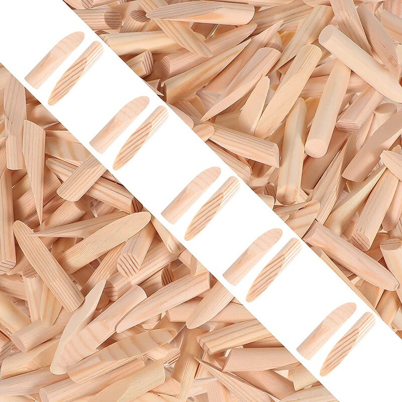 200 Packungen Taschen lochs topfen Massivholz dübel Taschen loch vorrichtung Farb qualität Holz stopfen Hardware-Stecker Holzloch füller