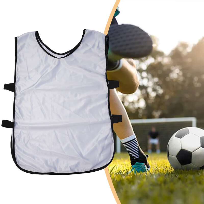 Leve malha poliéster futebol colete, 12 cores, futebol, futebol, esportes, treinamento, solto, fitness, secagem rápida