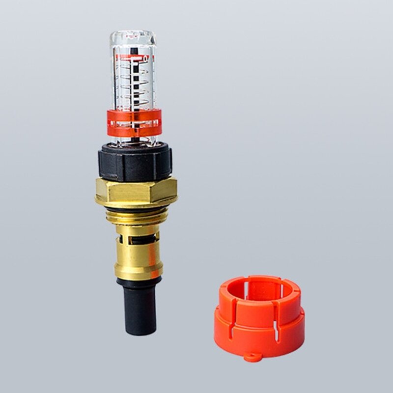 Модернизированный измеритель расхода воды, визуализированный контроль температуры с аксессуаром для распределителя воды, для
