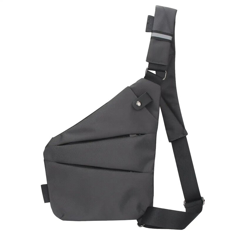 Męska torba na klatkę piersiowa torba Crossbody do podróży osobiste Flex Bag antykradzieżowy torba ze sznurkiem codzienna wielofunkcyjna wodoodporna