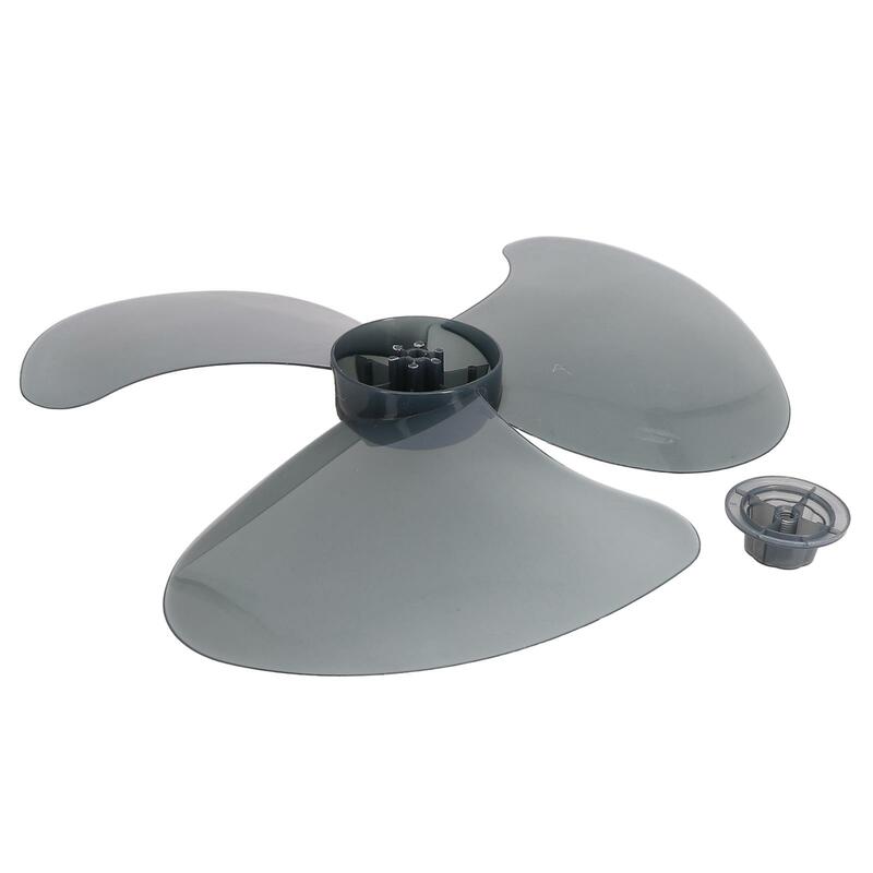 Plastic Fan Fan Blade General Accessories Household With Nut Cover 3 Leaves Plastic Fan Blade 16 Inch Fan Accessories