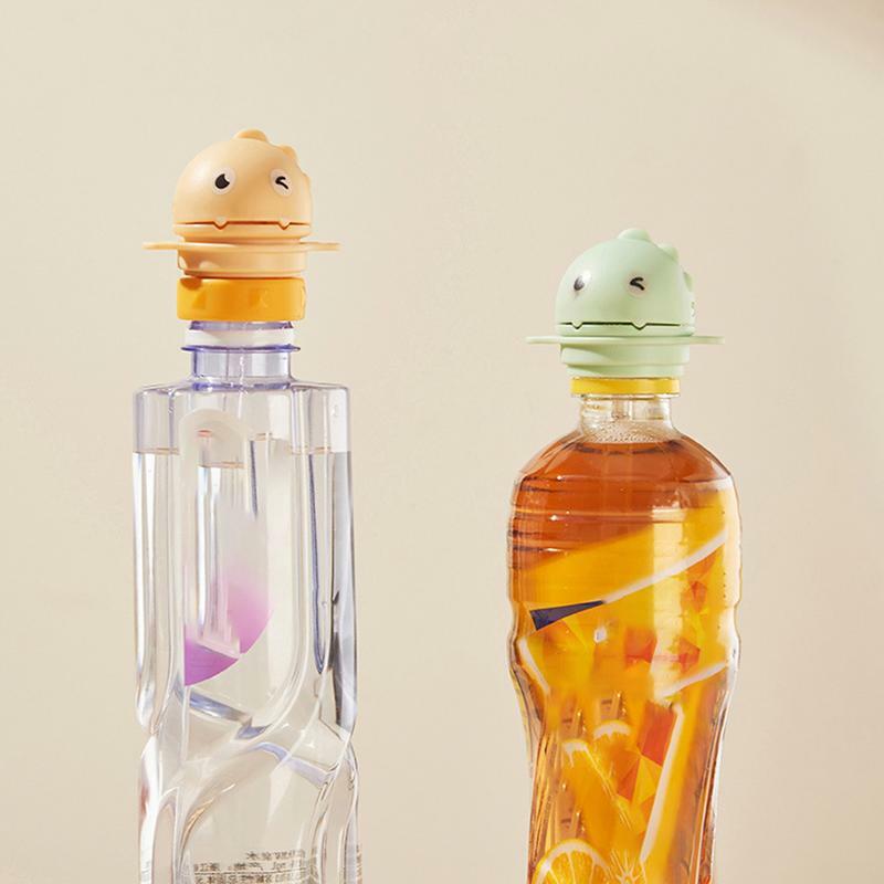 زجاجة مياه مانعة للتسرب ، أغطية محول سيليكون ، قمة مانعة للتسرب ، مدمجة