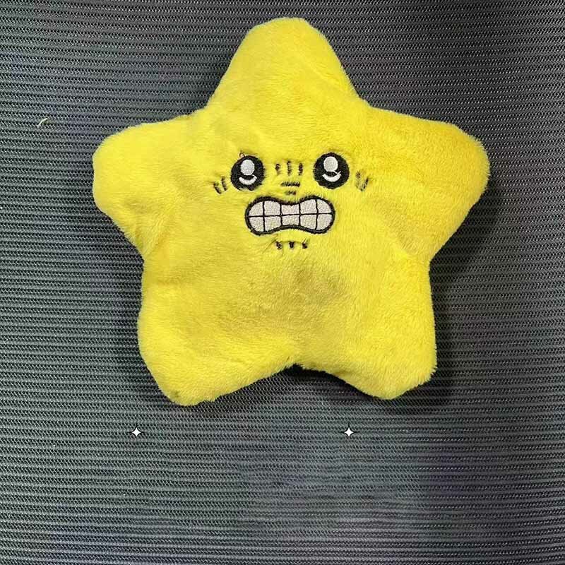 Novelty Funny Bouncing Stars Pendant Dolls Toys Pat-a-pat Will Jump Angry Star Plush Electric Toys Funny Gifts Prank Toys