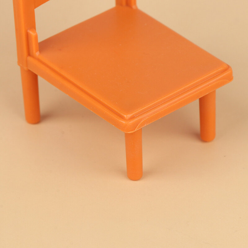 Dollhouse Miniature Dining Table Chair Set Doll House Kitchen Furniture Accessories Kitchen Decor Toys Gift