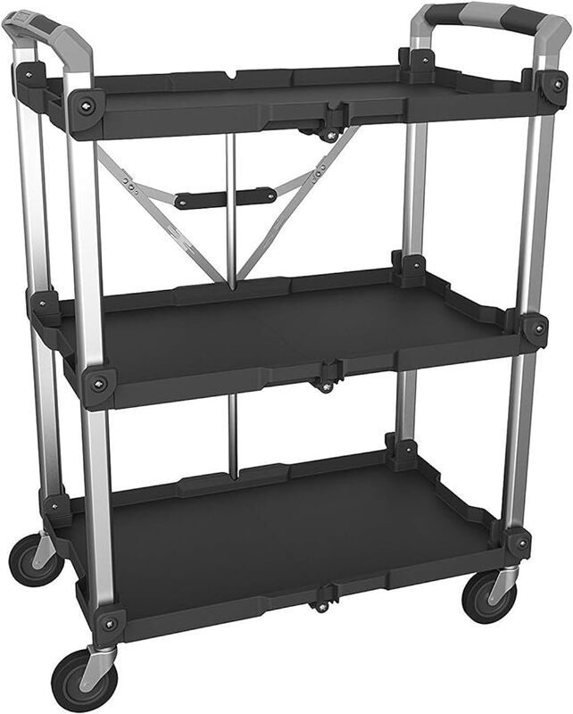 Olympia Tools 85-189 Pack N Roll Collapsible Service Cart, XL, 300LB Capacity