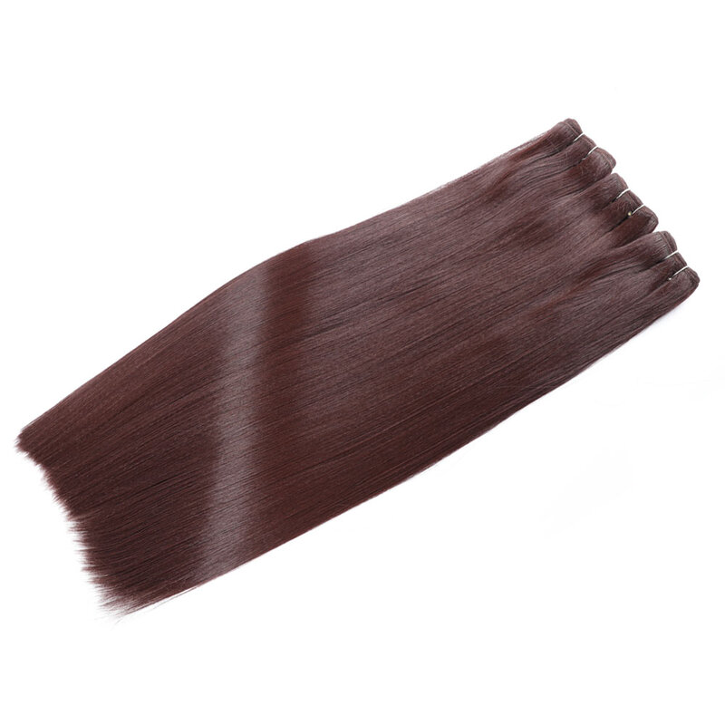Pacotes de cabelo reto osso 8-26 Polegada 1/2/3 pçs/lote extensão do cabelo orgânico tecer pacotes de cabelo loiro para preto