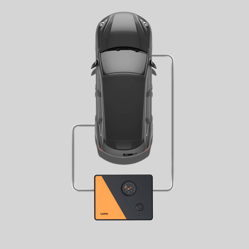 Xiaomi lydsto 12v portátil carro pneu inflator bomba de ar 5.5bar compressor de ar do carro da motocicleta pneu pressão gage detecção inflator