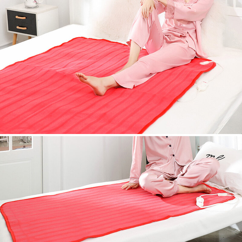 Spegnimento automatico riscaldatore elettrico per coperte sicurezza materasso riscaldato termostato tappeto scaldavivande lenzuola materasso elettrico