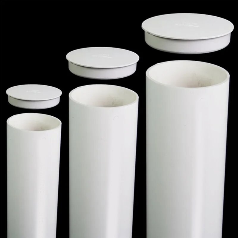 Cubierta protectora de excelente resistencia a la corrosión, cubierta decorativa de tubo de PVC, contenido del paquete X tapa de tubo, Mm