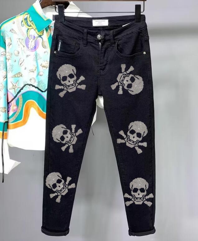Мужские технические повседневные новые оригинальные дизайнерские забавные модные мужские джинсы для улицы