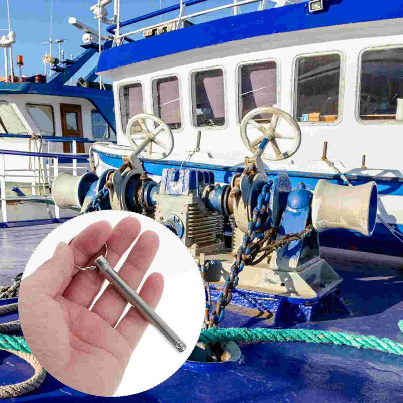 ボートのハードウェア、トレーラーのヒッチトップ、炭素鋼、4個用のクイックリリースピン