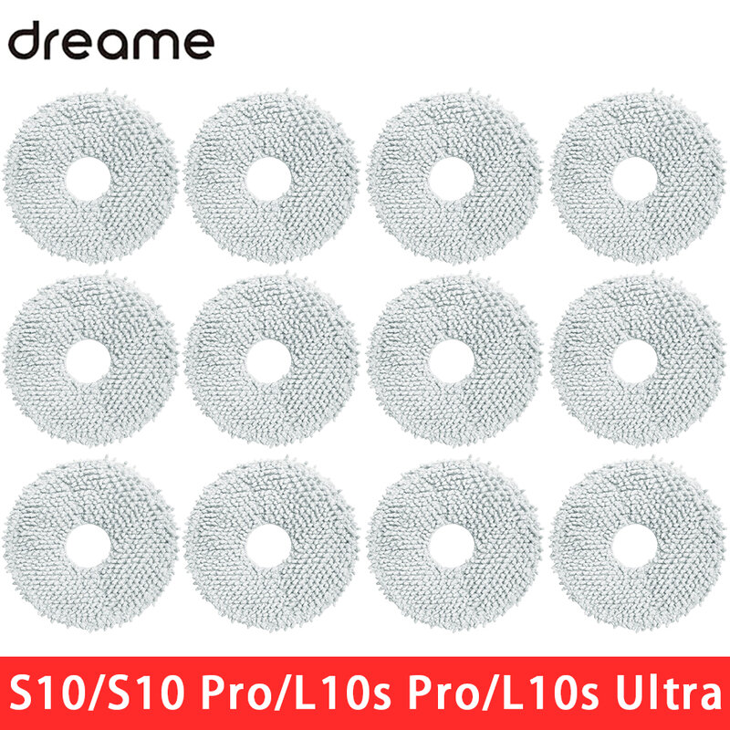Mopping Pad For Dreame Bot L10s Pro L10s Ultra S10 / S10 Pro For Xiaomi Mijia Omni Roboter X10 + Vacuum Cleaner Accessories