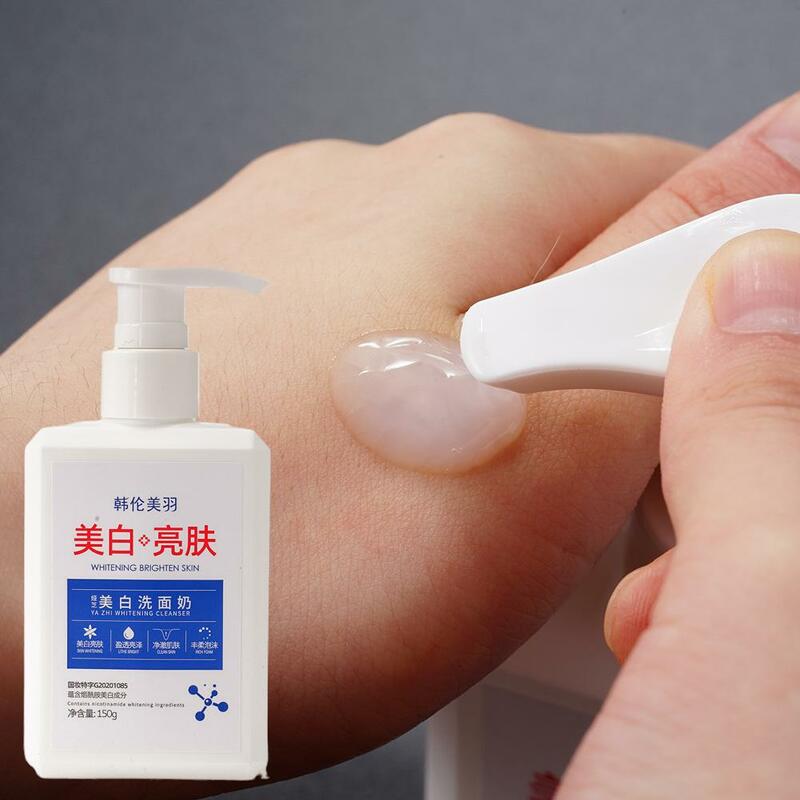 Отбеливающее очищающее средство для лица, освежающее средство для ухода за кожей, очищающее средство Niacinamide для кожи лица 150 г D U8L2
