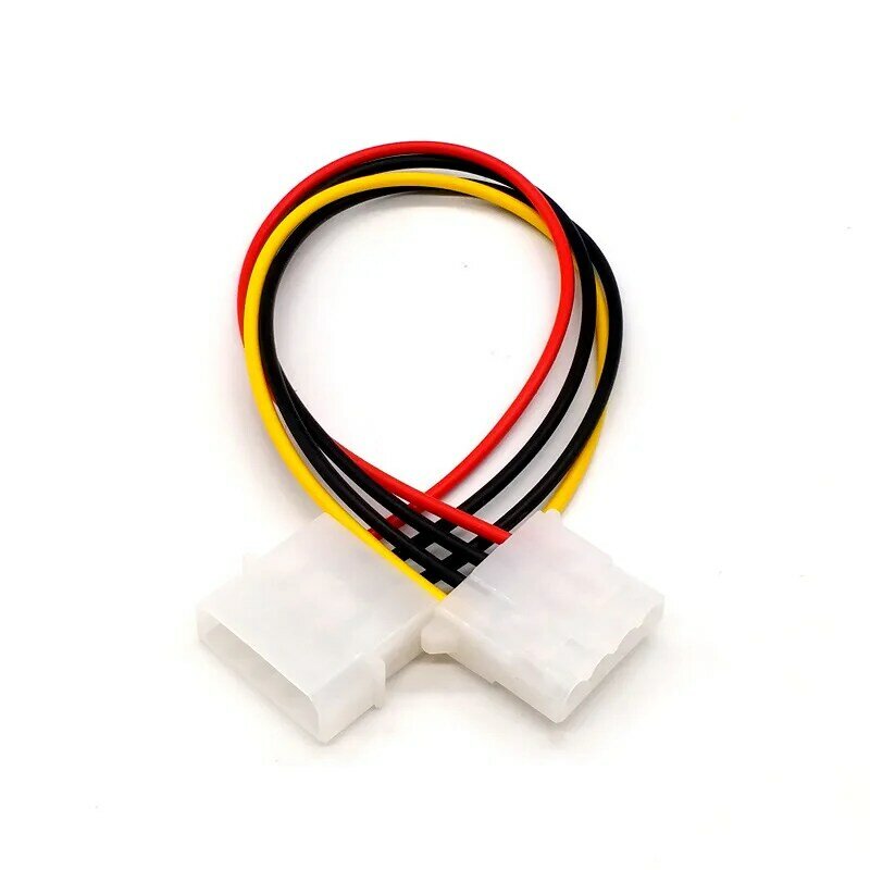 1szt IDE 4-pinowe złącze żeńskie Molex na 4-pinowe żeńskie złącze zasilania IDE 4-pinowy kabel żeński na żeński 30cm