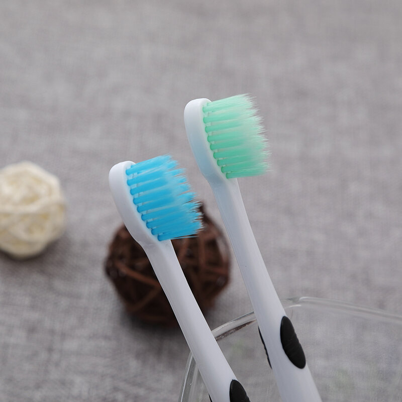 Cepillos de dientes de Panda de dibujos animados para niños, cepillo de dientes de bebé, cerdas suaves, cepillo de dientes de entrenamiento para niños de 3 a 12 años, gran oferta, 1pc