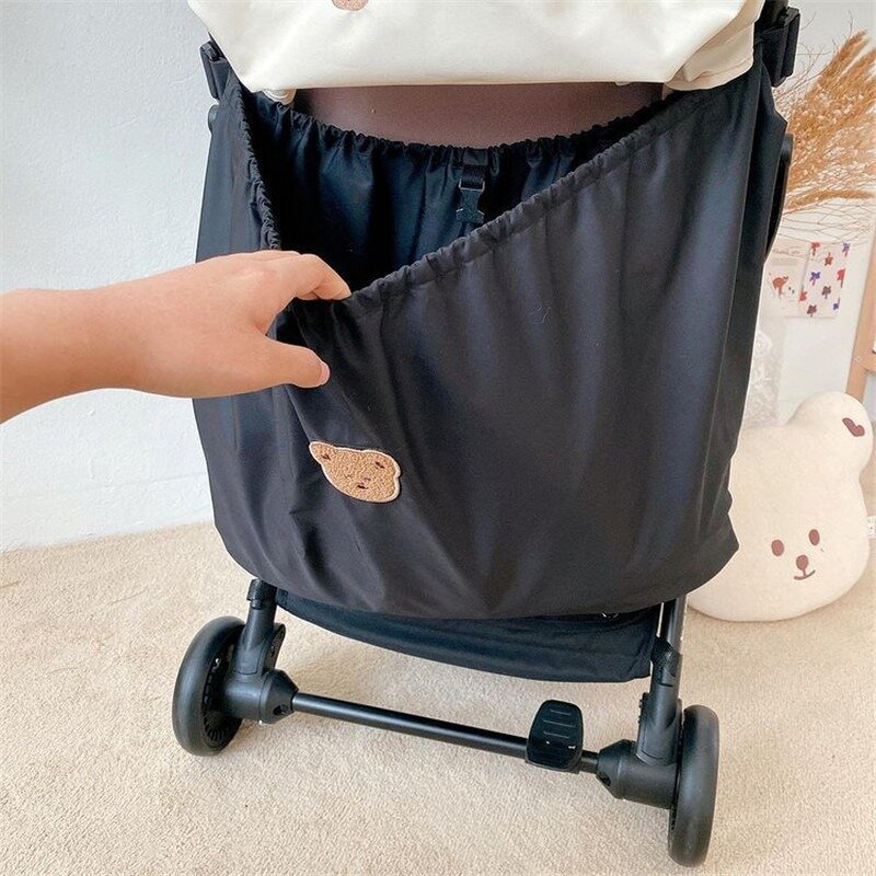 กระเป๋าใส่ผ้าอ้อมขวดนมทารกซักได้นำกลับมาใช้ใหม่ได้ออแกไนเซอร์จัดเก็บรถเข็นเด็กสำหรับเดินทางกลางแจ้ง