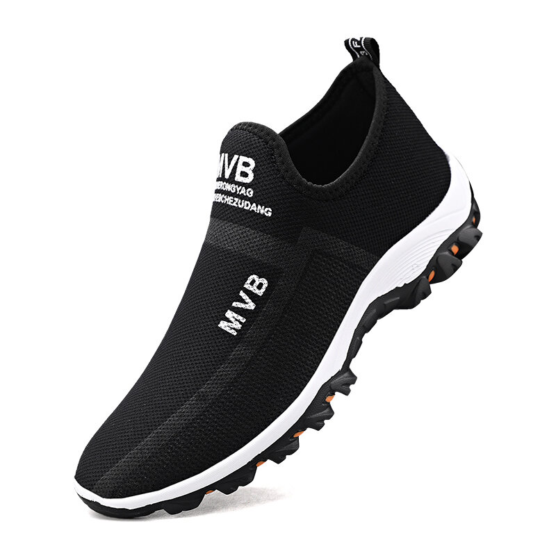 Sepatu Kasual untuk Pria Sneakers Ringan Sepatu Jalan Kasual Pria Pantofel Pria Slip On Bersirkulasi Ukuran Besar Zapatillas Hombre