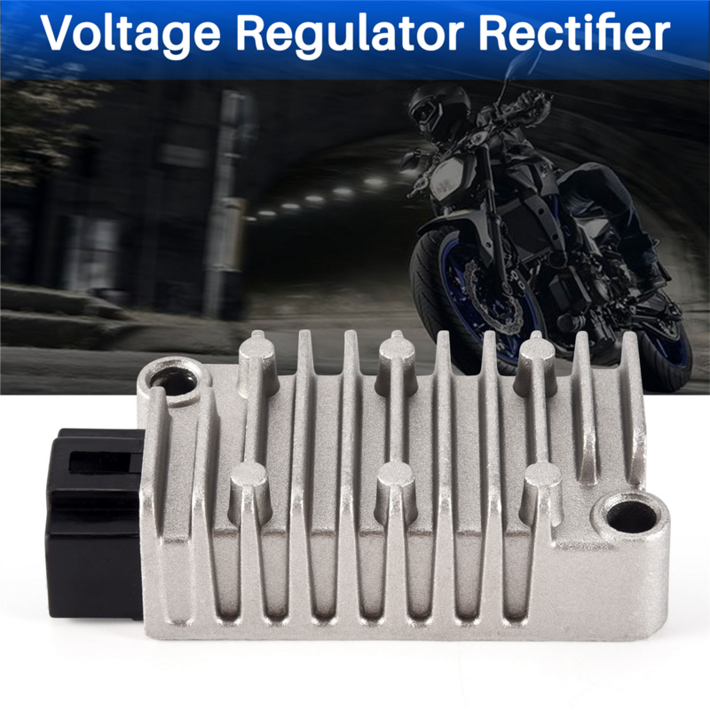 Regulador de voltaje de aluminio para motocicleta, rectificador para Yamaha TT250, TT225, SRX600, TDM850, TW200, FZR400, FZR600