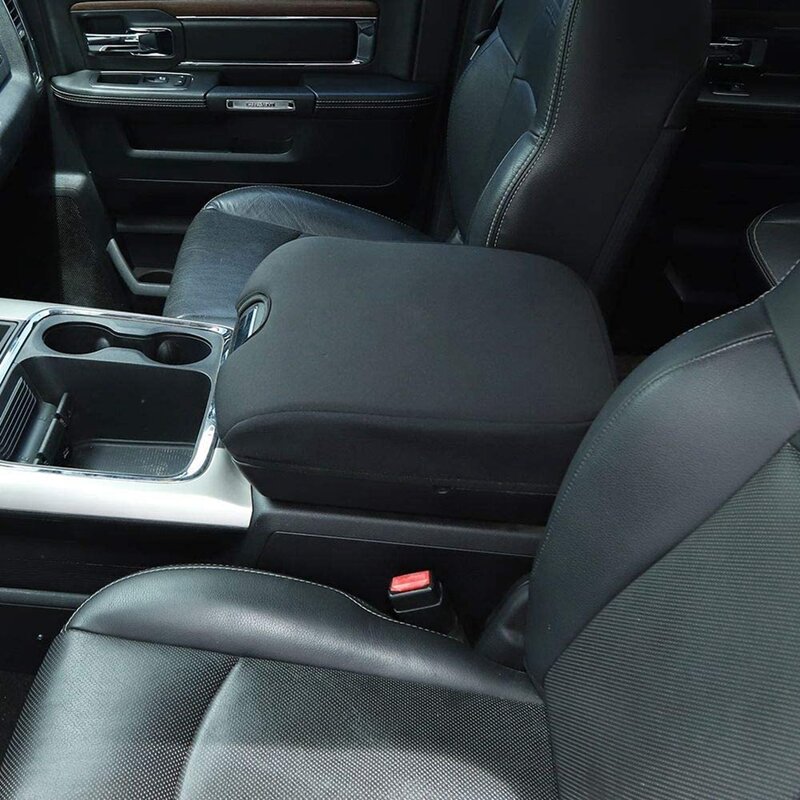 Penutup bantalan sandaran tangan konsol tengah mobil aksesoris Interior untuk Dodge- Ram 1500 2010-2017,