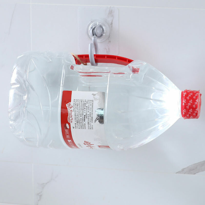 Gancio rotante a soffitto ganci autoadesivi forti gancio adesivo multifunzione per uso domestico cucina bagno porta a muro gancio appendiabiti posteriore