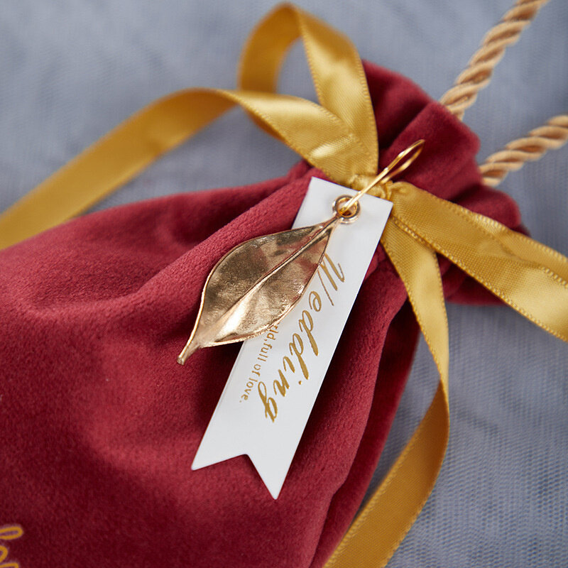 Sacchetto con coulisse in velluto tasca in stile cinese creativo sacchetto di immagazzinaggio di caramelle multifunzionale carino Mini borsa portatile per il matrimonio