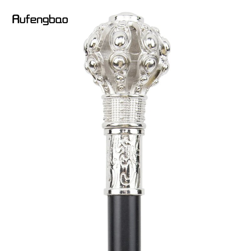 Белый цветочный шар для ходьбы трость модная декоративная трость для джентльмена элегантная ручка трость для косплея 94 см