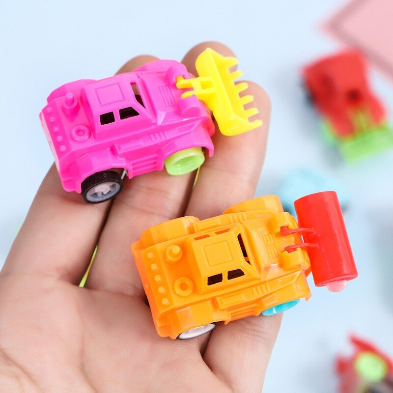 1 szt. Mini kreatywny edukacyjny pojazd budowlany zabawka dla dzieci Baby Shower prezenty na przyjęcie urodzinowe upominki na przyjęcie Pinata