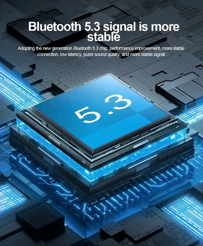 Y70 Moto Bluetooth Casque Casque V5.3 RGB Coloré Lumières Écouteur IPX6 Étanche Soutien Connexion 2 Téléphones Même Temps