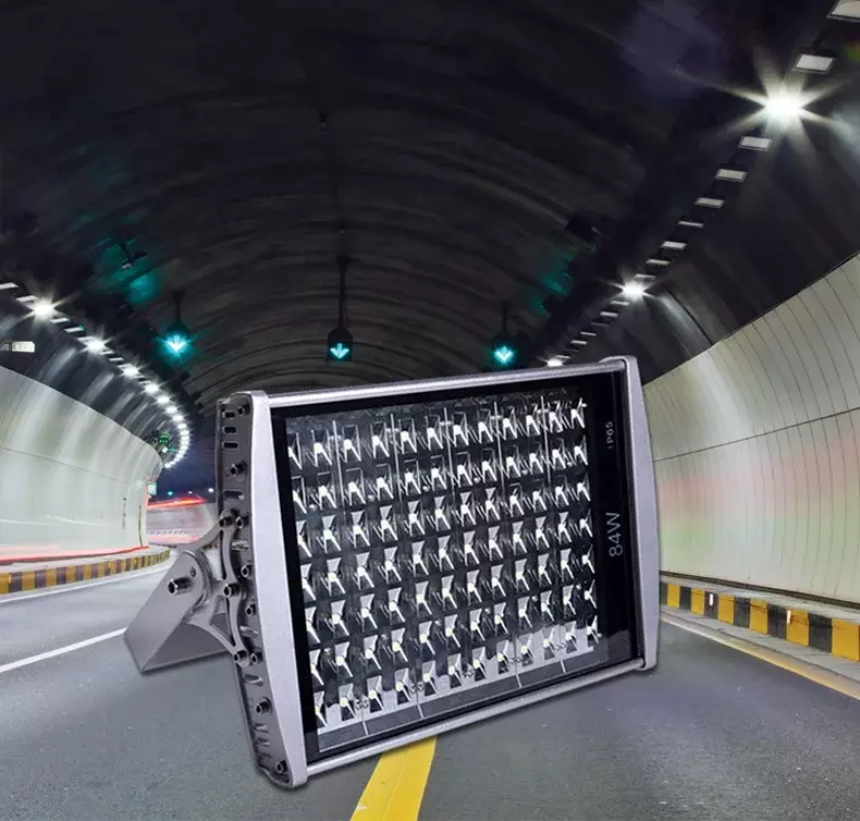 Autobahnen Notfall LED Flutlicht Outdoor Aluminium IP65 wasserdicht 42W 56W 98W 168W 196W Tankstelle Tunnel Lichter